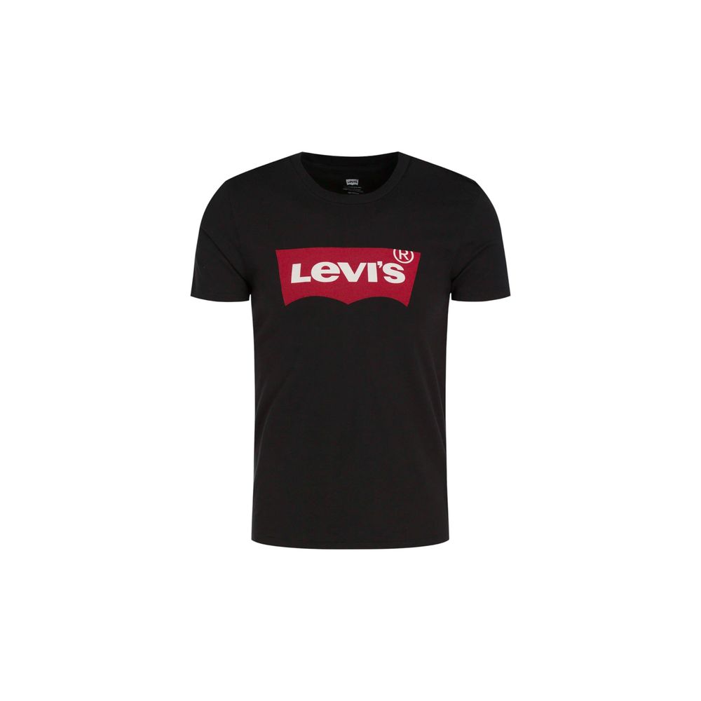 Black Cotton T-Shirt