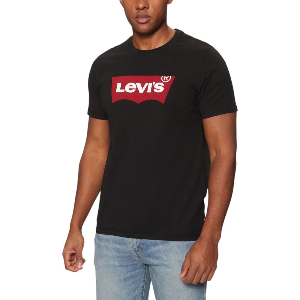 Black Cotton T-Shirt