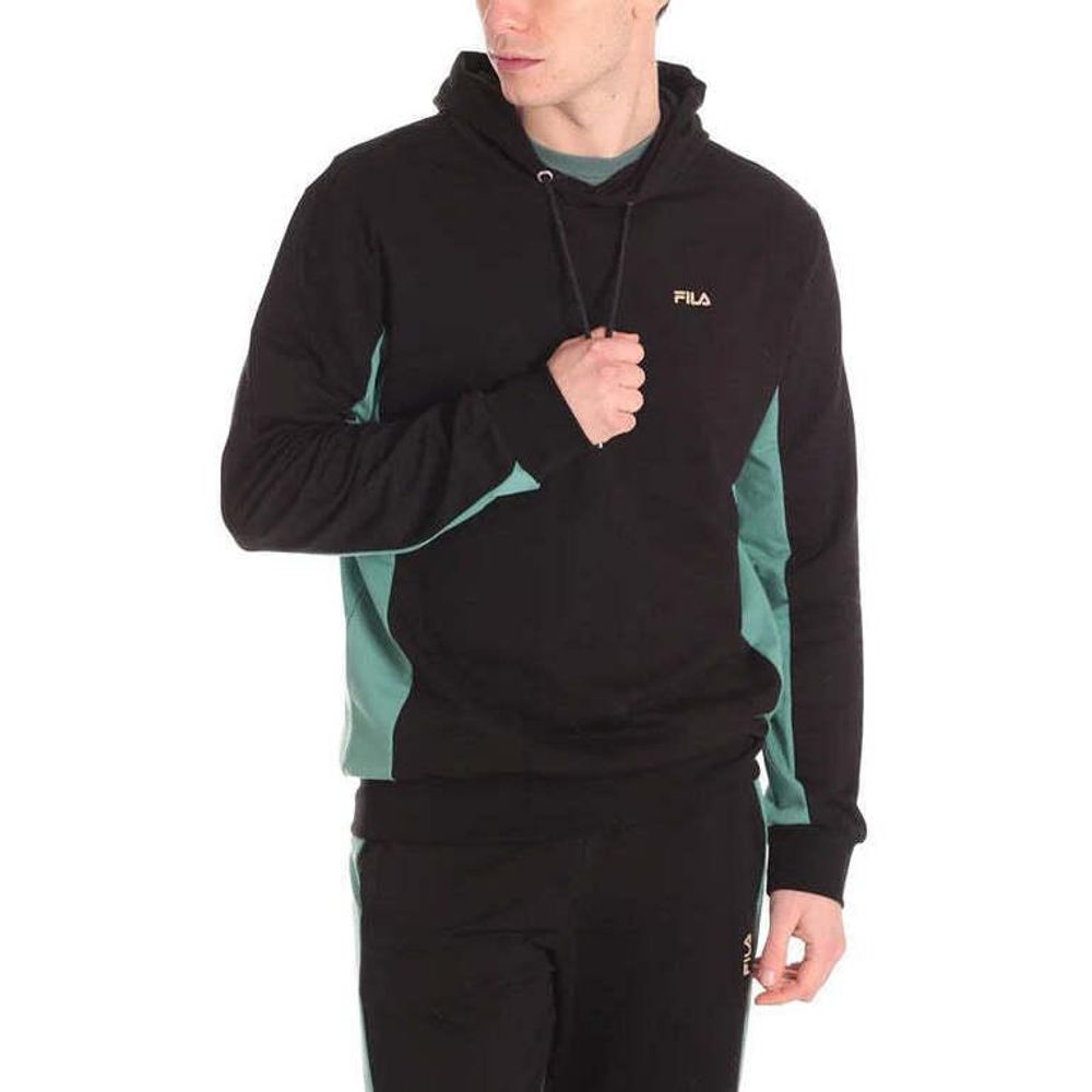 Black Cotton Sweatshirt