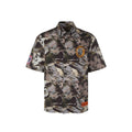 Bicolor Cotton Shortsleeve Shirt