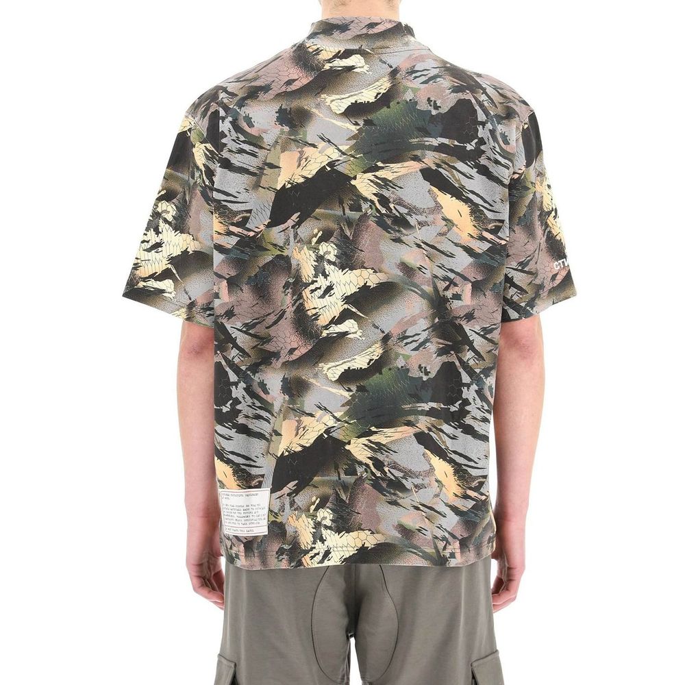 Bicolor Cotton T-Shirt
