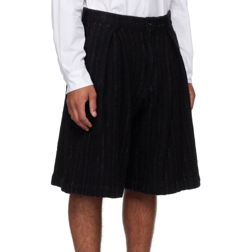 Black Nylon Shorts