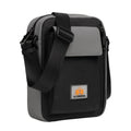 Black Polyethylene Crossbody Bag