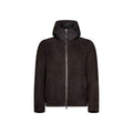Brown Lambskin Full-Length Jacket