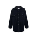 Blue Marabou Shell Jacket