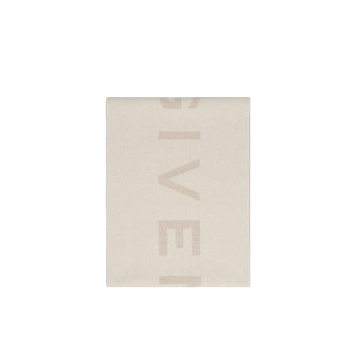 Beige Cashmere Scarf