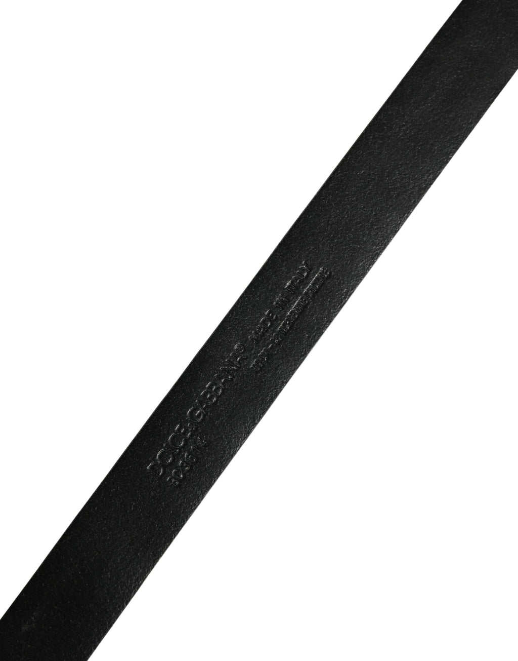 Men Black Exotic Leather Metal Buckle Belt