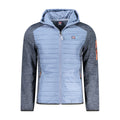 Azzurro Polyester Men's Jacket