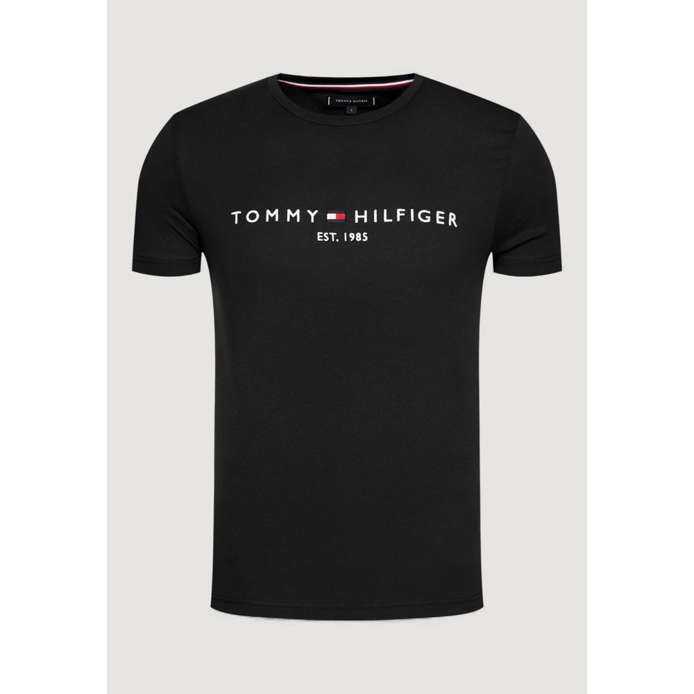 Black Cotton T-Shirt