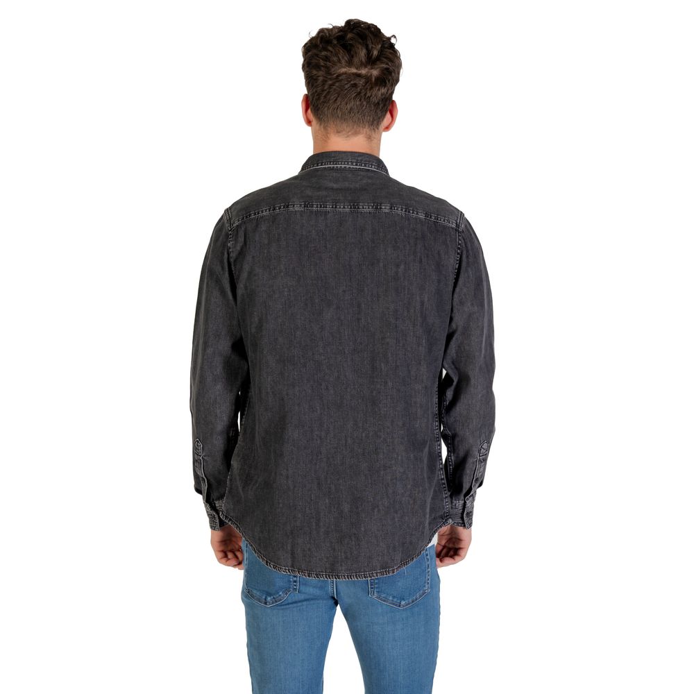 Black Denim Shirt