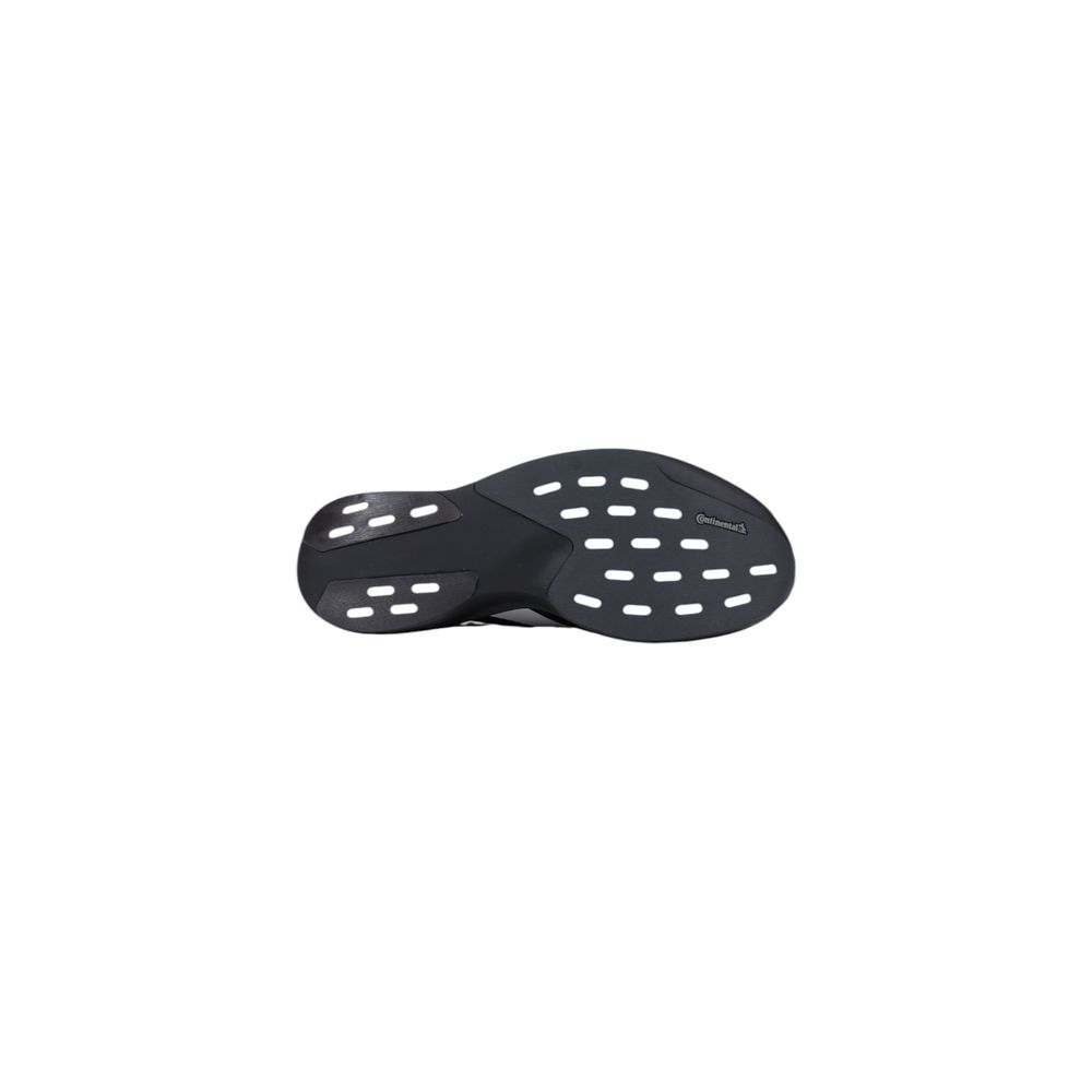 Black Synthetic Athletic Sneakers