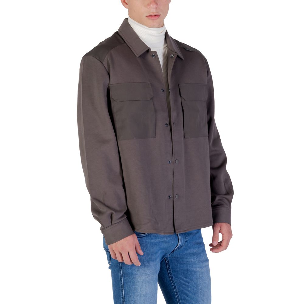 Green Denim Shirt