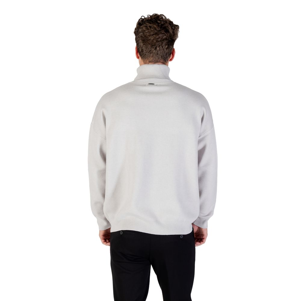 Gray Viscose Sweatshirt