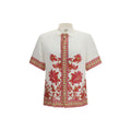 Multicolor Linen Pattern Shirt