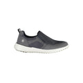 Blu Polyurethane Men Sneaker