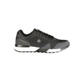 Black Polyester Men Sneaker