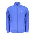 Blue Cotton Men Sweatshirt