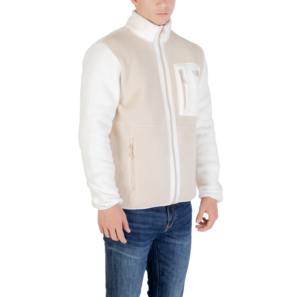Beige Polyester Sweatshirt