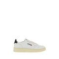 White Calf Leather Bos Taurus Low Top Sneakers