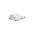 White Recycled Polyester Athletic Sneakers