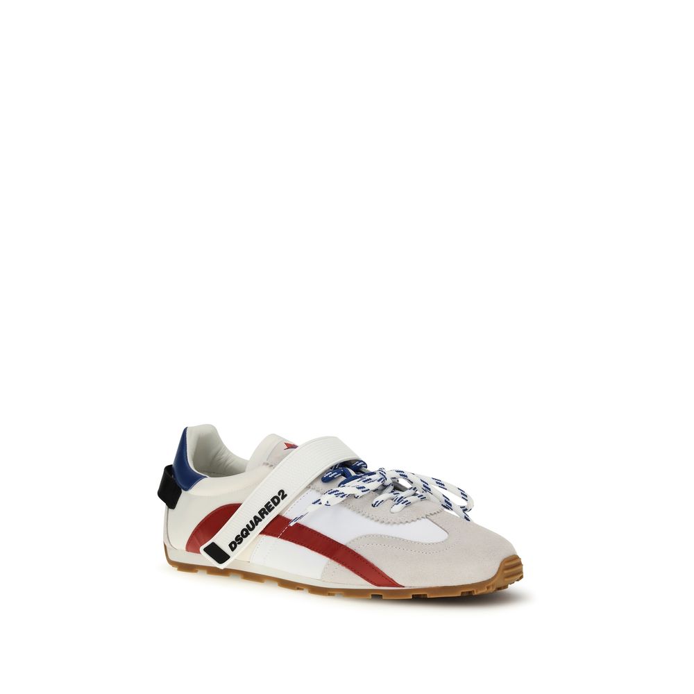 Multicolor Calf Leather Bos Taurus Sneakers