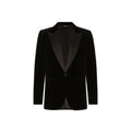 Black Cotton Blazer