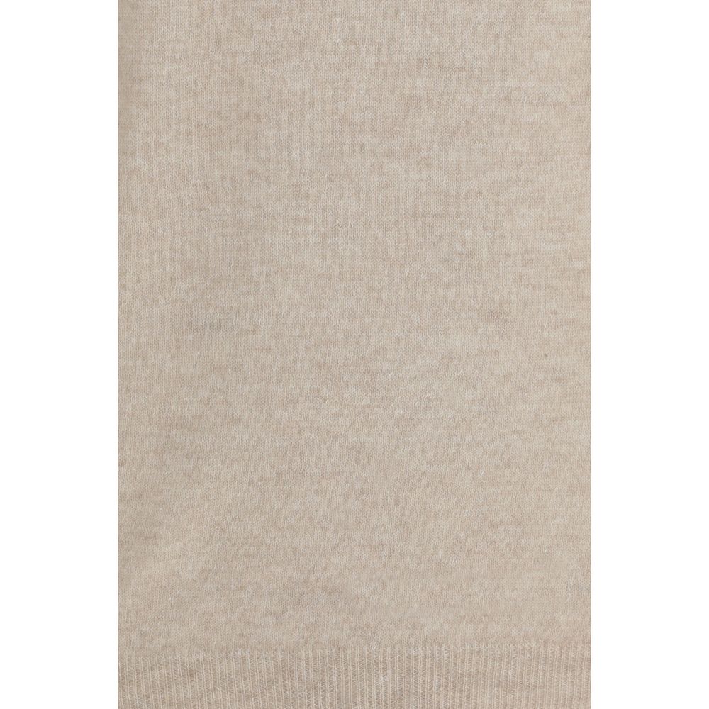 Beige Cashmere Sweater