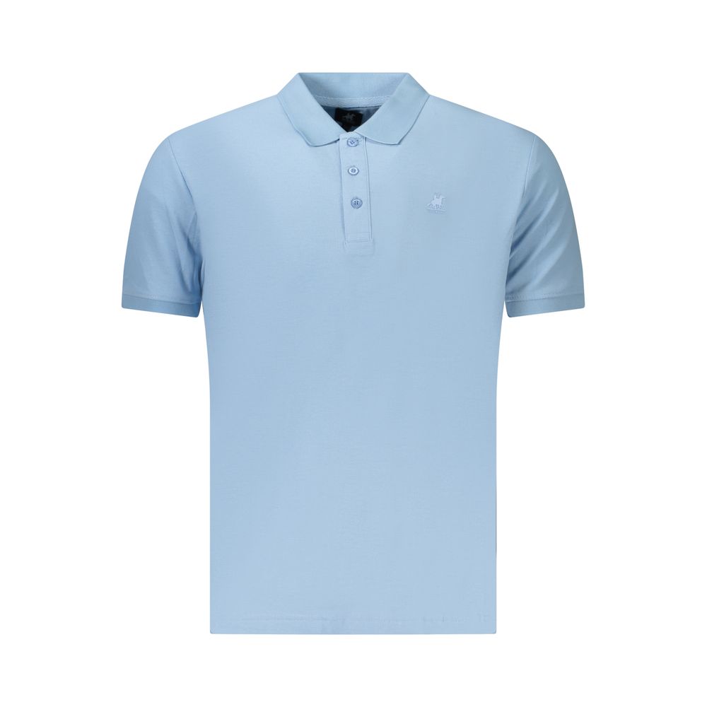 Azzurro Cotton Men's Polo
