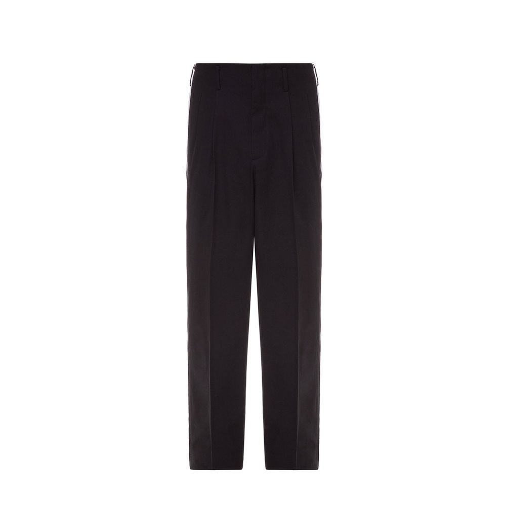 Black Cotton Pants