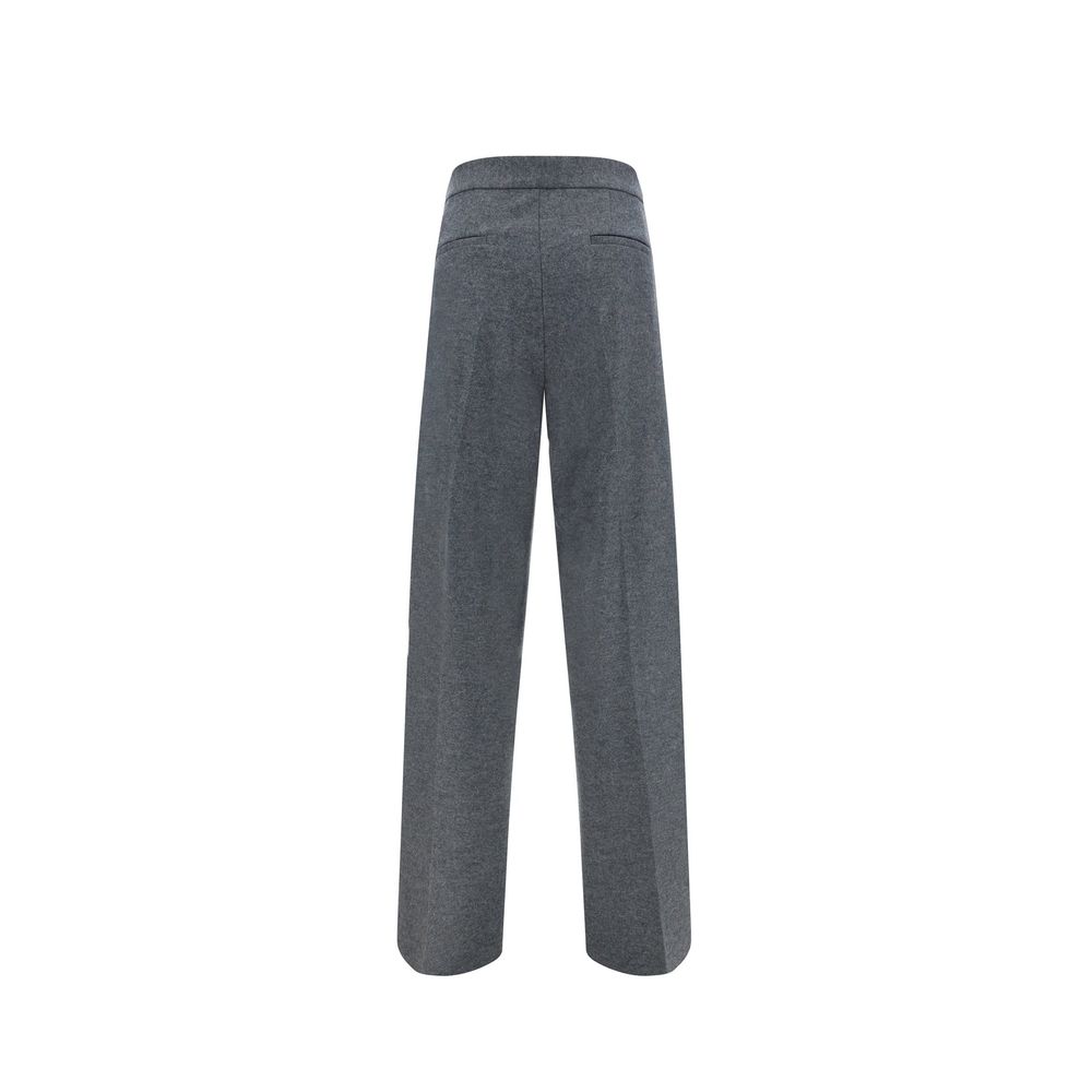 Gray Wool Dress Pants
