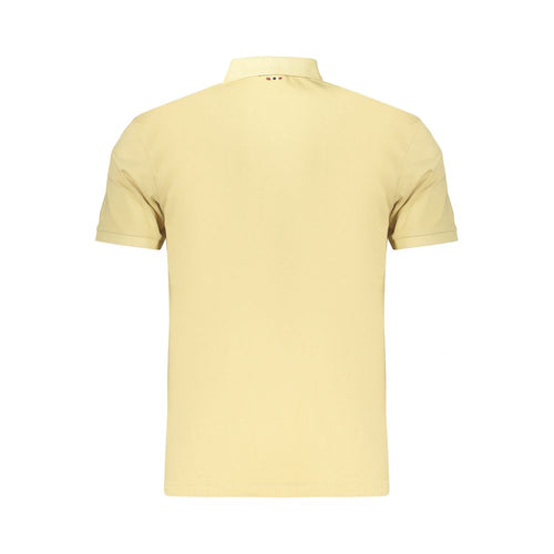 Beige Cotton Men's Polo