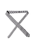 Gray Crown Fantasy Silk Adjustable Men Tied Necktie Tie