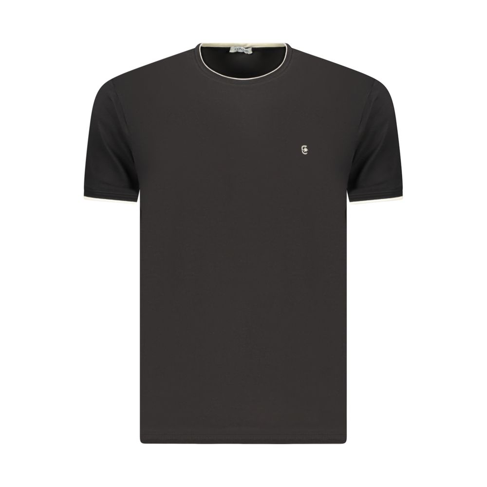 Black Cotton Men's T-Shirt