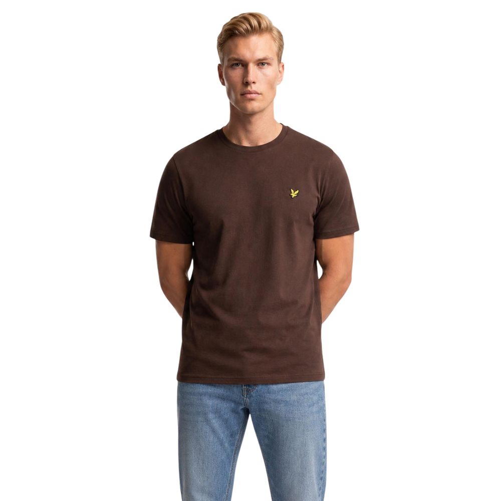 Brown Cotton T-Shirt