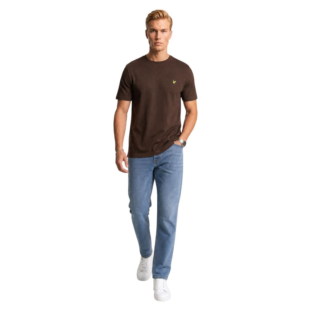 Brown Cotton T-Shirt