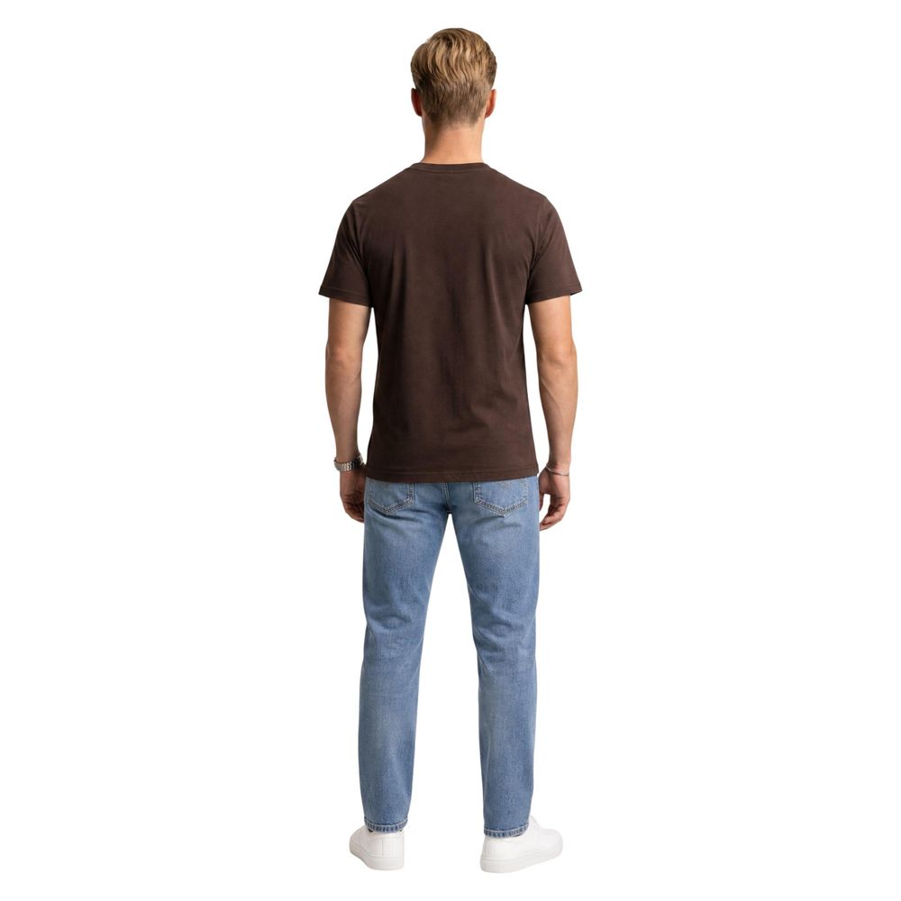Brown Cotton T-Shirt