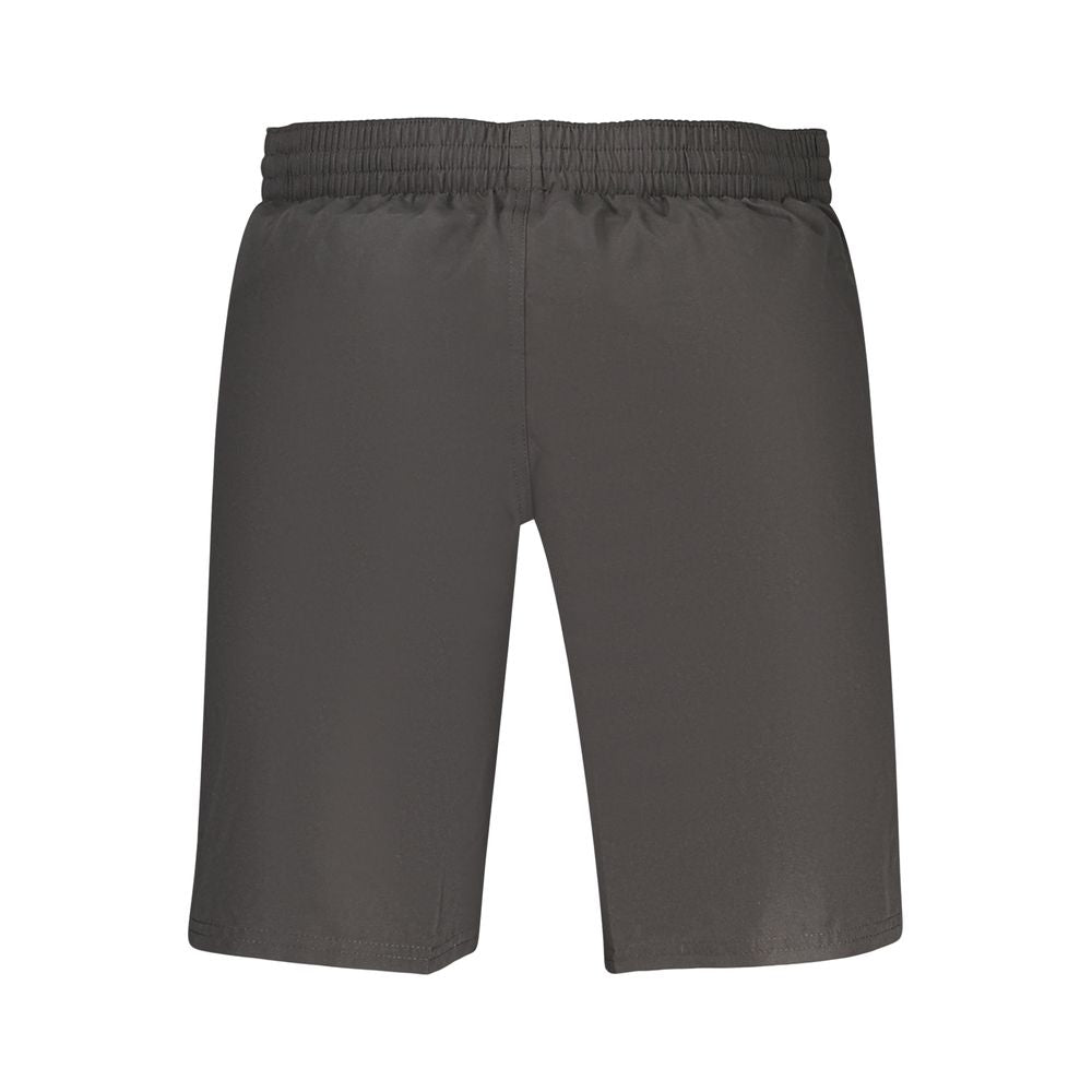 Black Polyester Men's Boxer