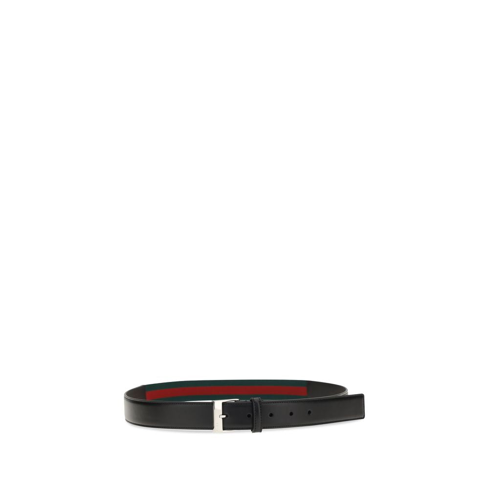 Black Calf Leather Bos Taurus Regular Belt