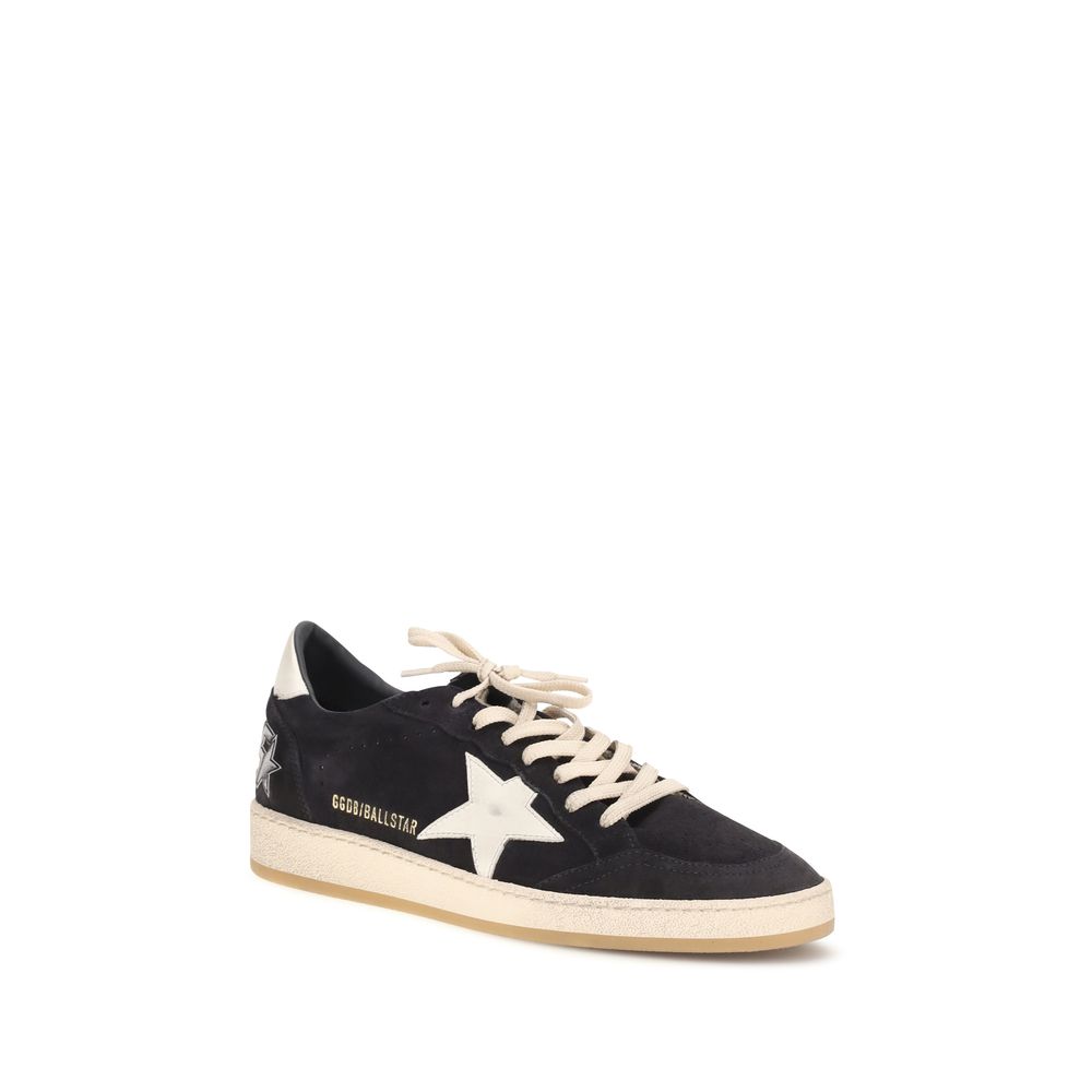 Black Calf Leather Bos Taurus Athletic Sneakers