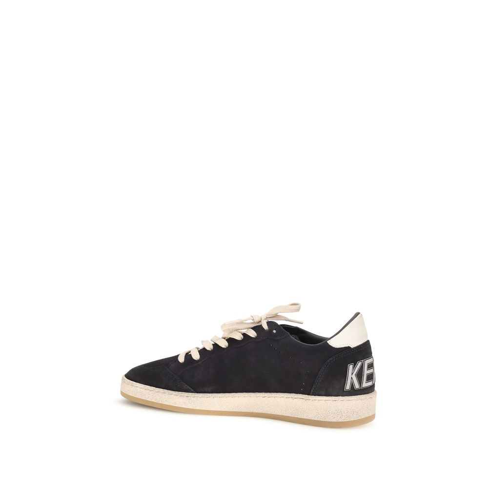 Black Calf Leather Bos Taurus Athletic Sneakers