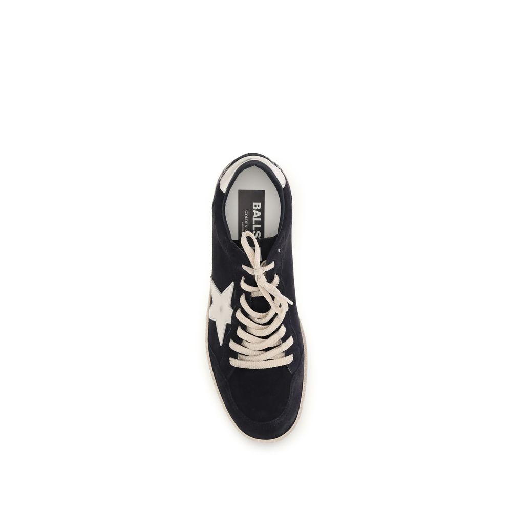 Black Calf Leather Bos Taurus Athletic Sneakers