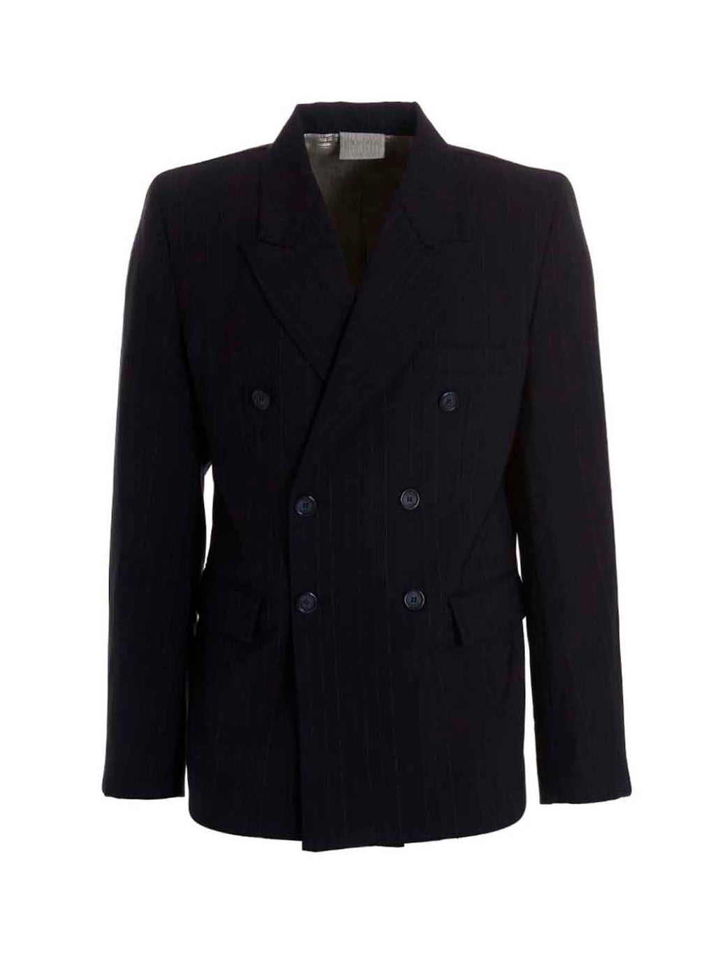 Blue Virgin Wool Blazer