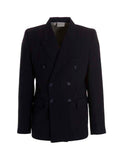 Blue Virgin Wool Blazer
