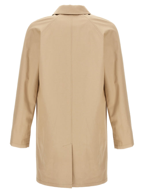 Beige Cotton Coat