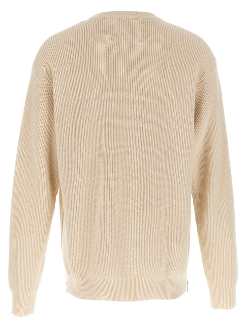 Beige Cotton Cardigan