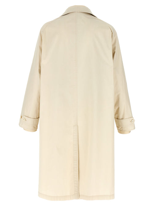 Beige Cotton Coat