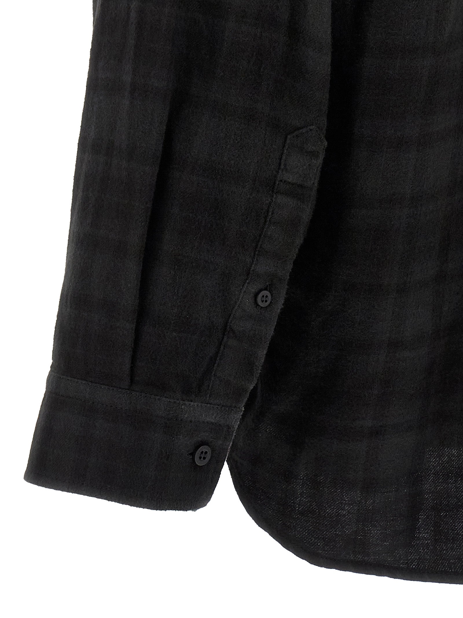 Black Cotton Blouse