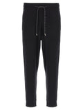 Black Cotton Joggers (Workout Pants)