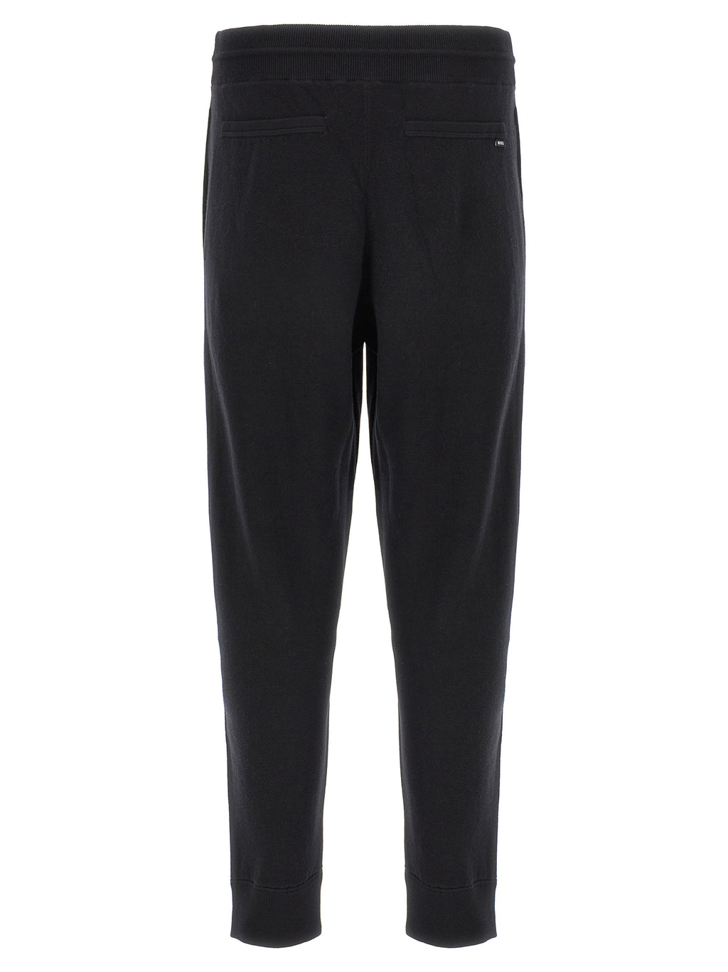 Black Cotton Joggers (Workout Pants)