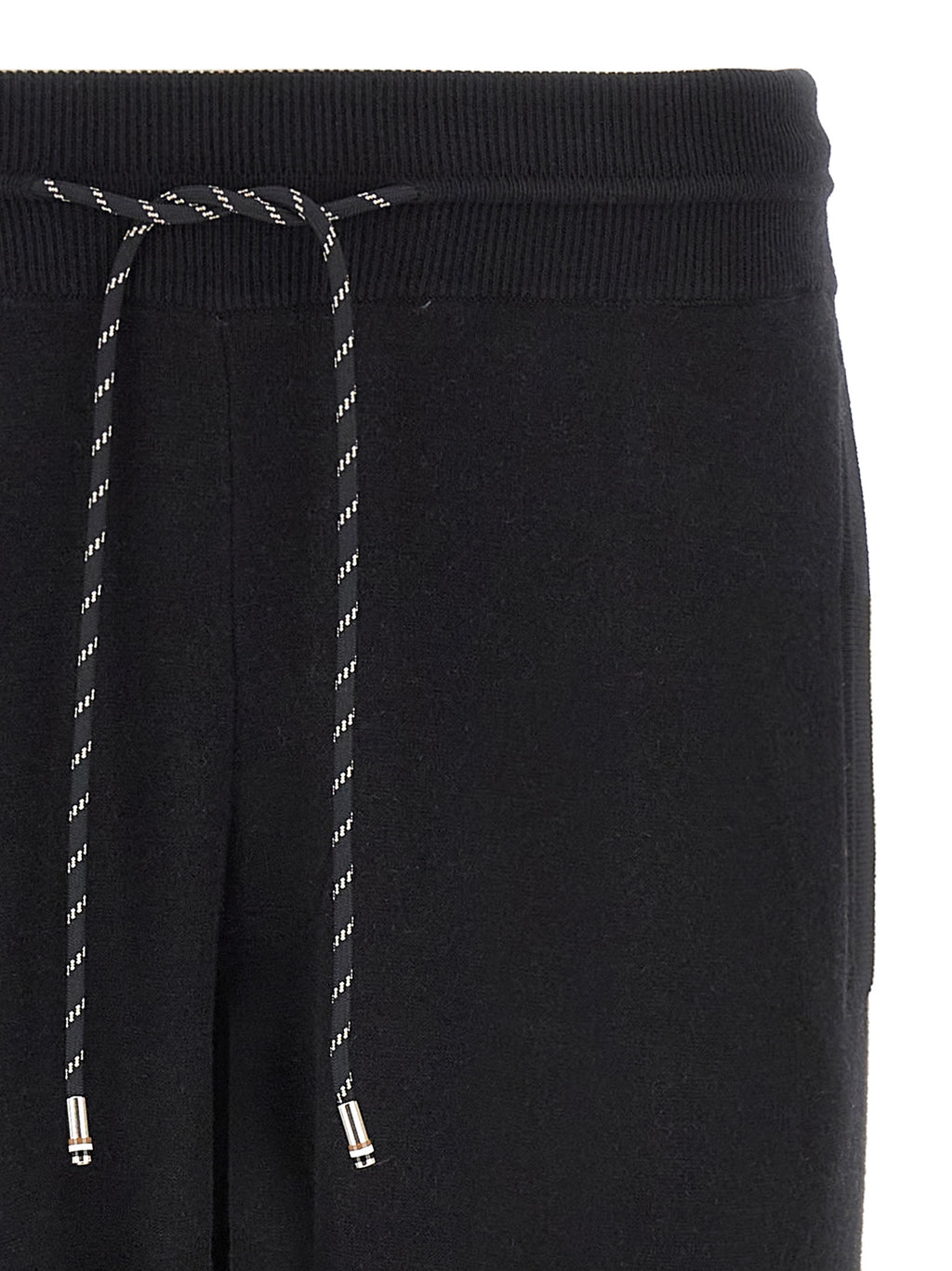 Black Cotton Joggers (Workout Pants)